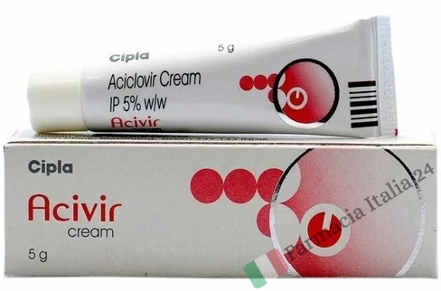 Acyclovir Cream 5% Antivirali foto